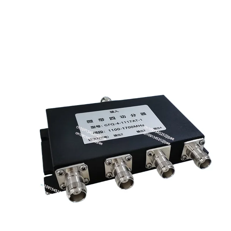 GNSS 1 In/To 4 way Power Divider Splitter 1100-1700MHz TNC female For GPS Antenna GPS networking RF Coaxial Cable