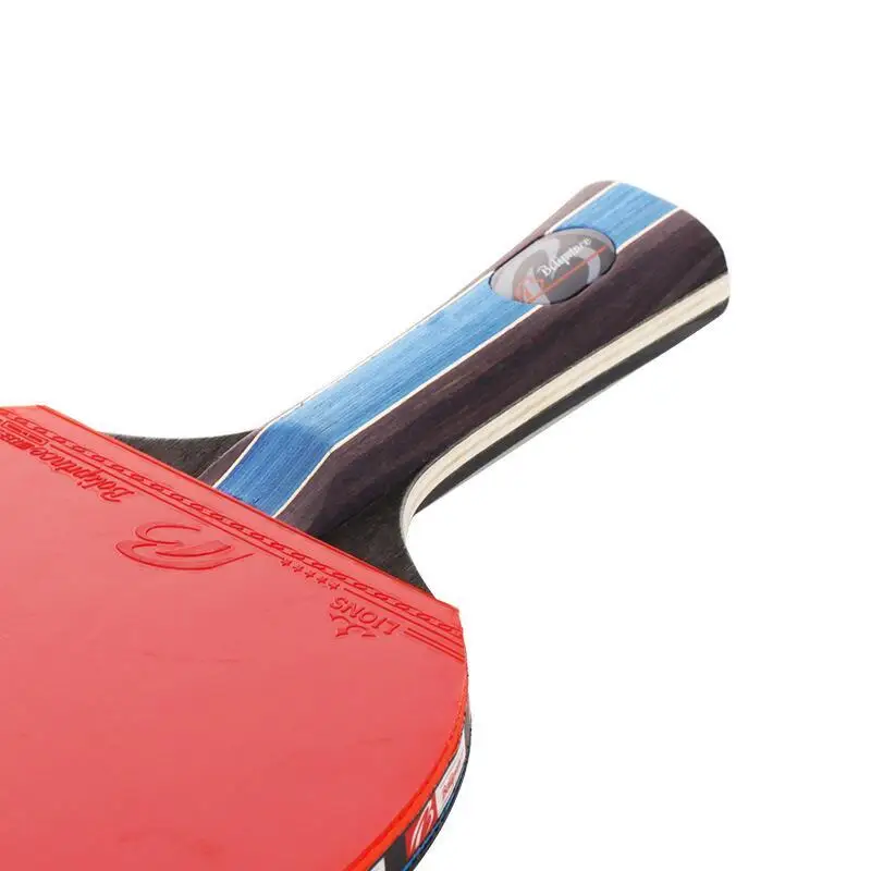 2PCS Table Tennis Racket with Storage Case Sticky Inverted Rubber Ping Pong Racket Paddles for Indoor Outdoor Games Training