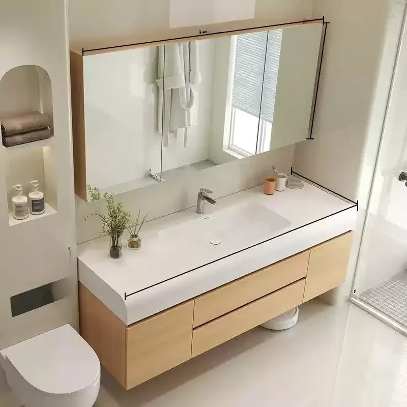 

Minimalism Economic Bathroom Cabinet Multipurpose Close Storage Toilet Towel Locker Corner Vanity Washbasin Mobile Bagno Drawer