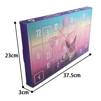 Adventní kalendář dětské hračky vánoční odpočítávací kalendář 24 ks/sada kreslený anime model malá panenka dekorace hračky dětský dárek 12 nejlepší prodej Adventní kalendář Minecraftu - №3