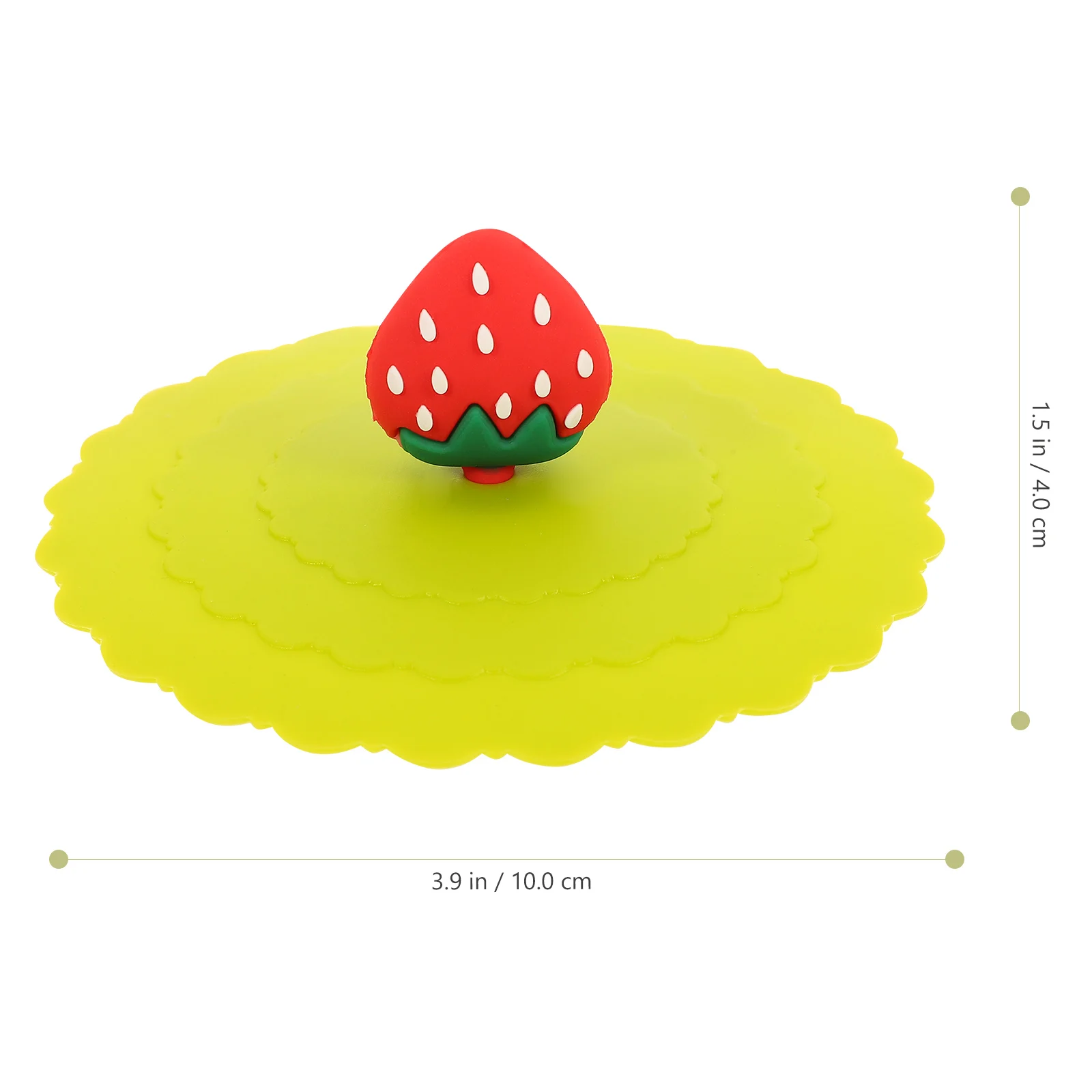 

8 Pcs Outdoor Wavy Silicone Cover Cartoon Cup Lids Silica Gel Portable Mug Covers