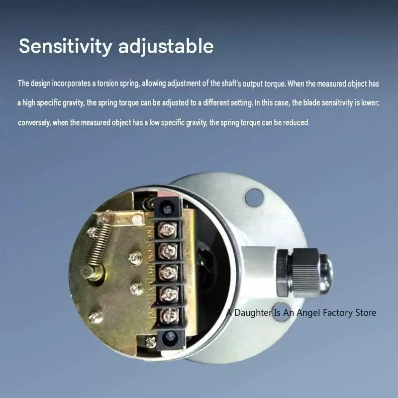 Paddle-type level switch; material level control sensor; high-temperature, explosion-proof tuning fork level switch; cement silo