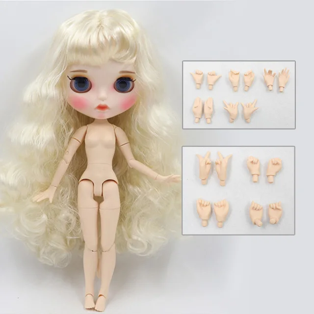 Icy Dbs Blyth Pop 1/6 Speelgoed Bjd Matte Gezicht Aangepaste Gezicht Joint Body Custom Pop 30Cm Meisjes Gift Anime