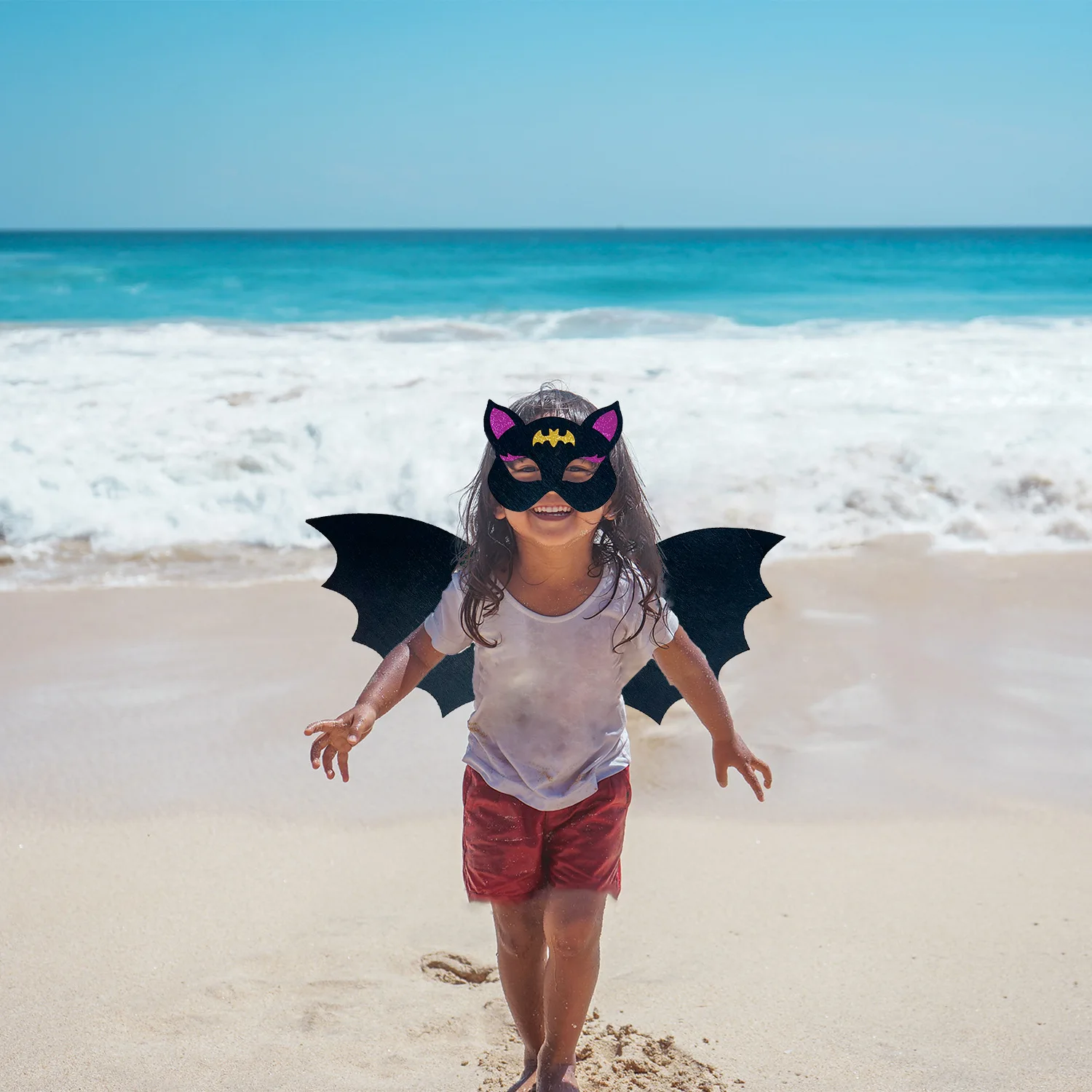 هالوين الأطفال الكرتون حزب مصاص دماء باتمان أجنحة الحيوان تأثيري الأداء الدعائم مرحلة الملابس والاكسسوارات