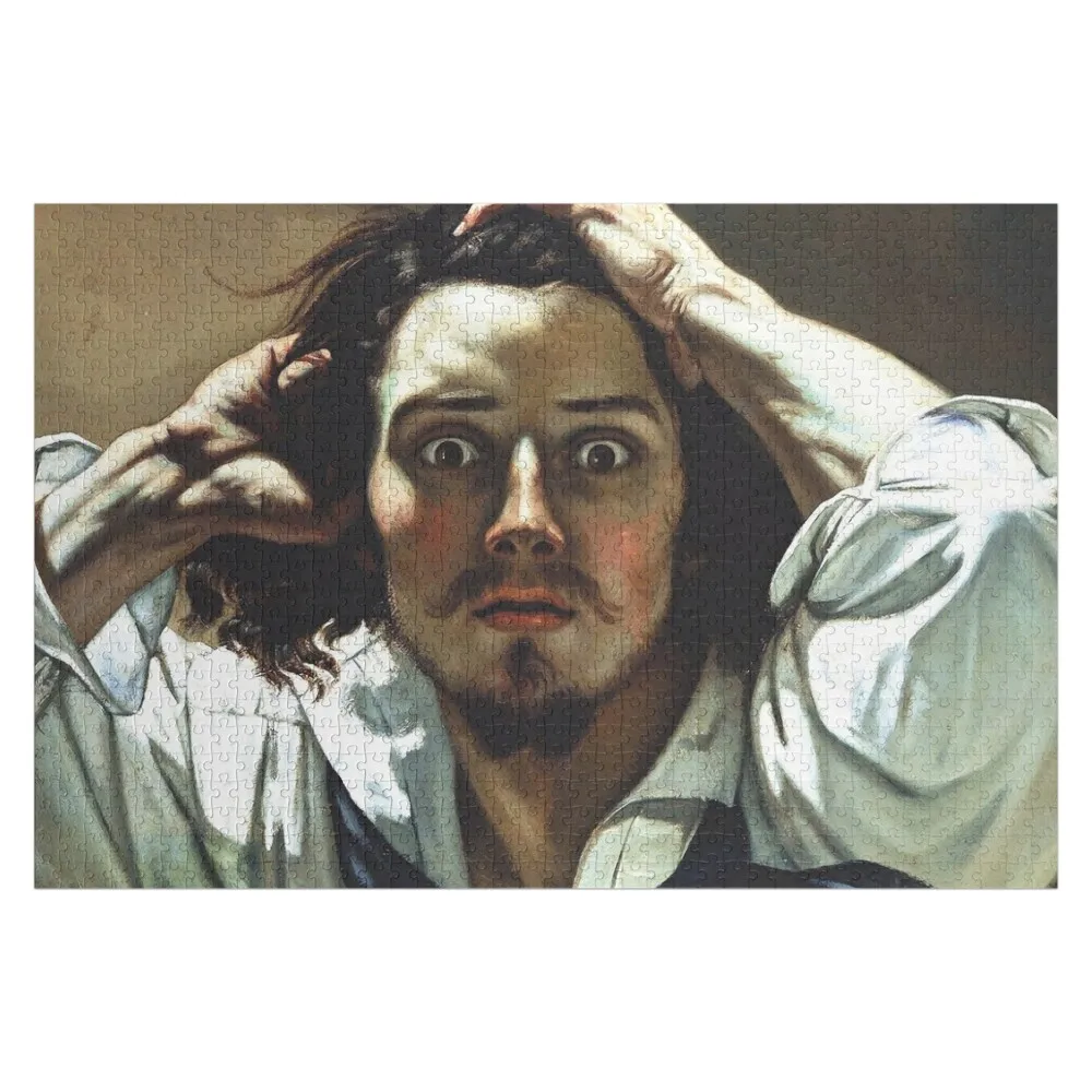 

Gustave Courbet The Desperate Man (самопортрет) Пазл Персонализированные подарки для детей Персонализированные детские игрушки-головоломки