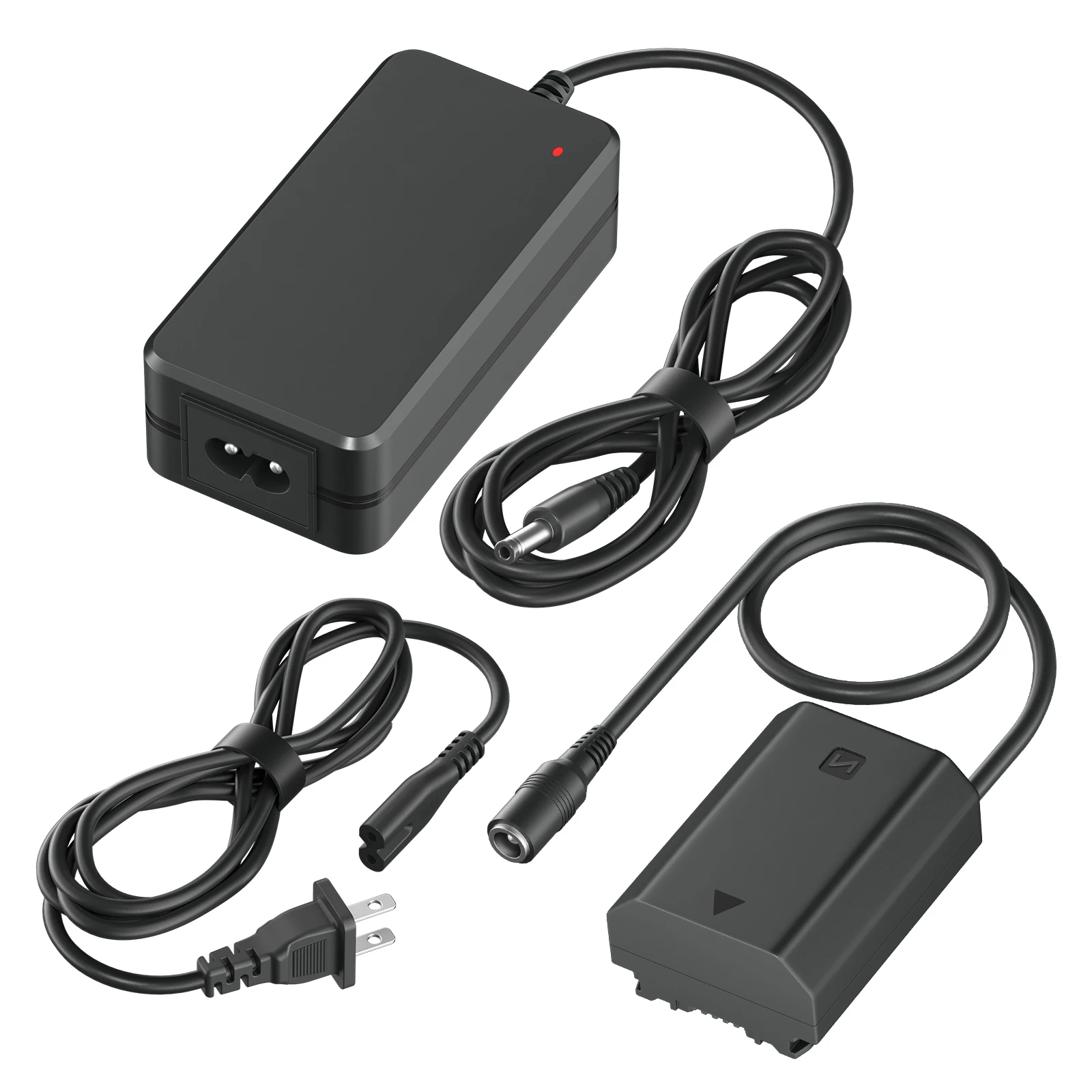 NP-FZ100 NP FZ100 Sztuczna Bateria NPFZ100 Adapter DC Zasilacz AC do Sony ILCE-9 A7R5 A71II A7RIII A7S3 A7R5 A9M2 FX30 — zdjęcie produktu 7
