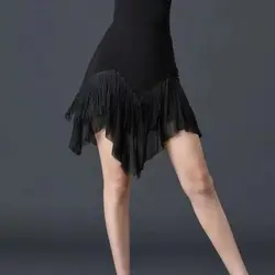 New Latin dance Skirt Female Adult National Standard Tassel Dance Skirt Social Dance Practice Performance