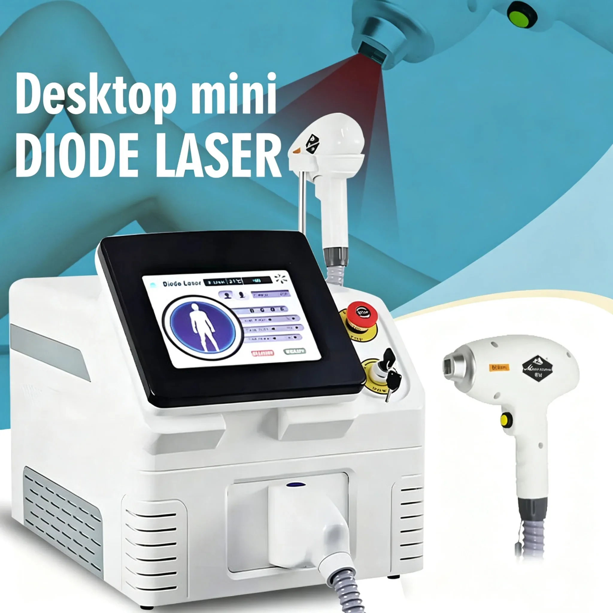 Foreign Trade Soprano Photon Skin Rejuvenation Device 810 Multifunctional all-in-one Machine for Beauty Salons