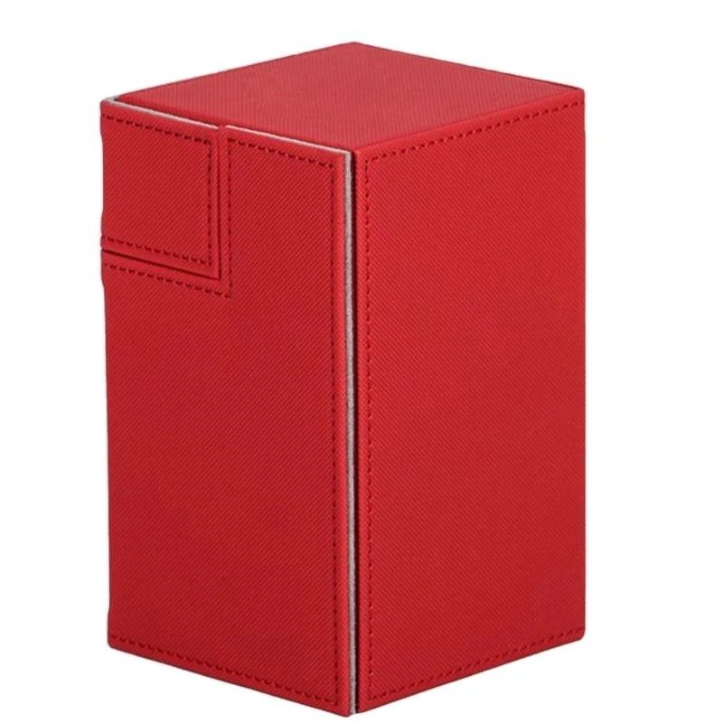 

Playing Cards PU Cards Storage Box Trading Card Carrying Box Deck Game Card Box 4XBB