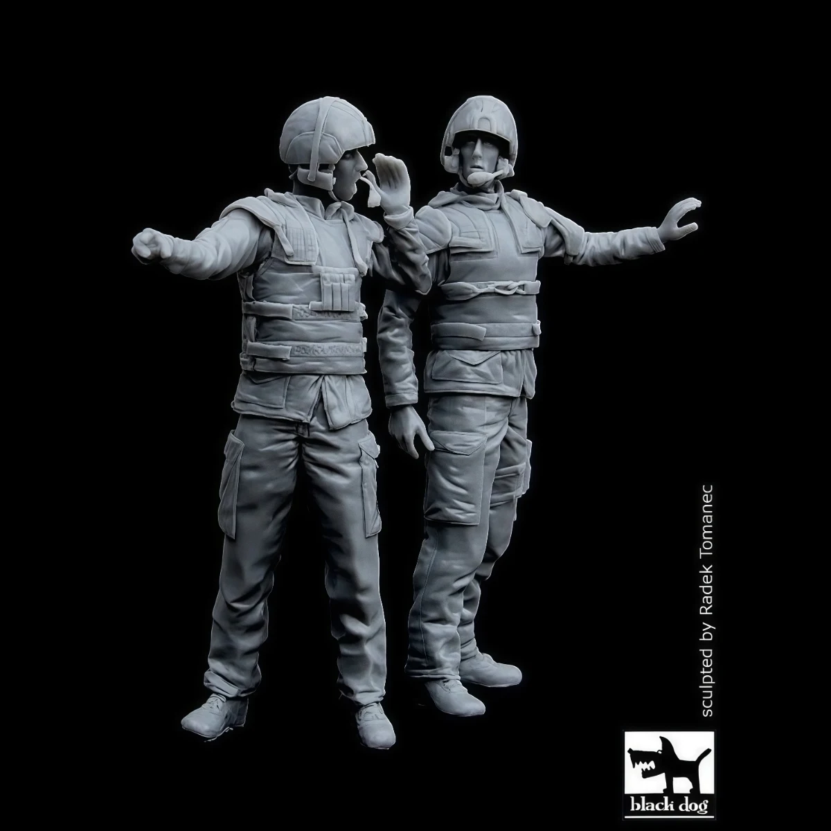 

Комплект неокрашенной модели из смолы 1/35, военная тема, экипаж канадского танка в Афганистане, в разобранном и неокрашенном виде GK, 1562R