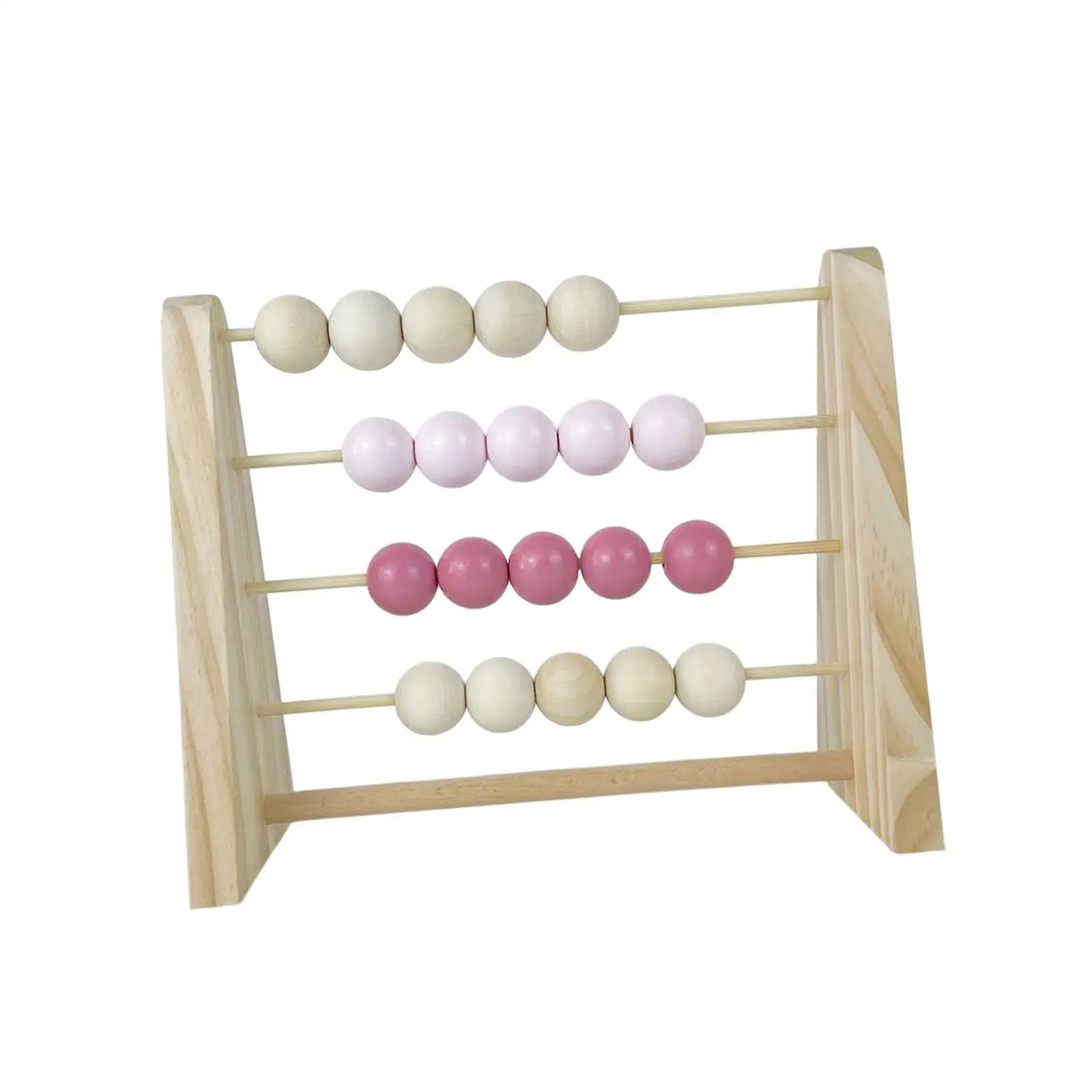 Wooden Abacus Addition and Subtraction Math Toys Counters for 3 4 5 Year Old