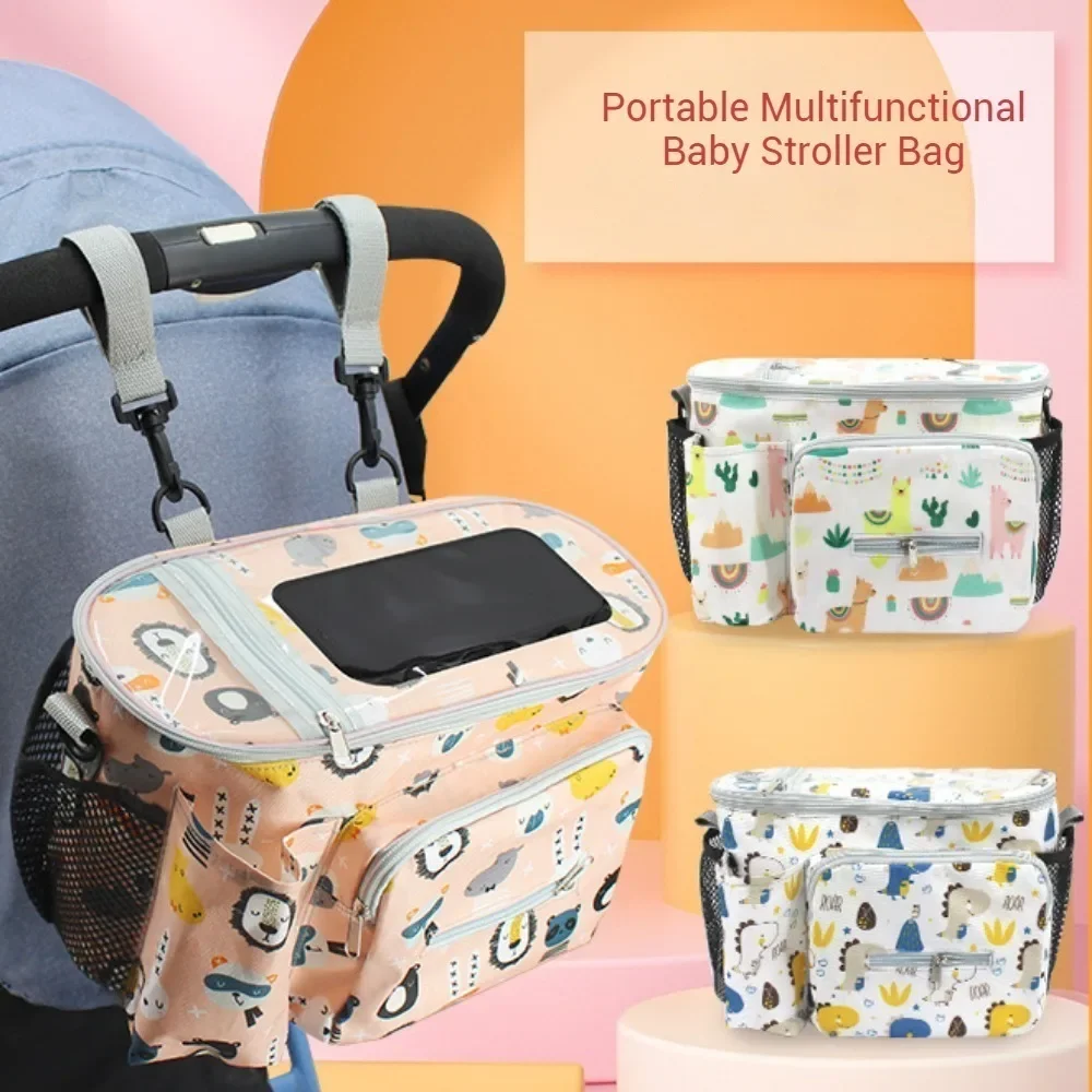 Baby Stroller Bag Pram Organizer Baby Stroller Accessories Stroller Cup Holder Cover Baby Buggy Children Strollers Accessories