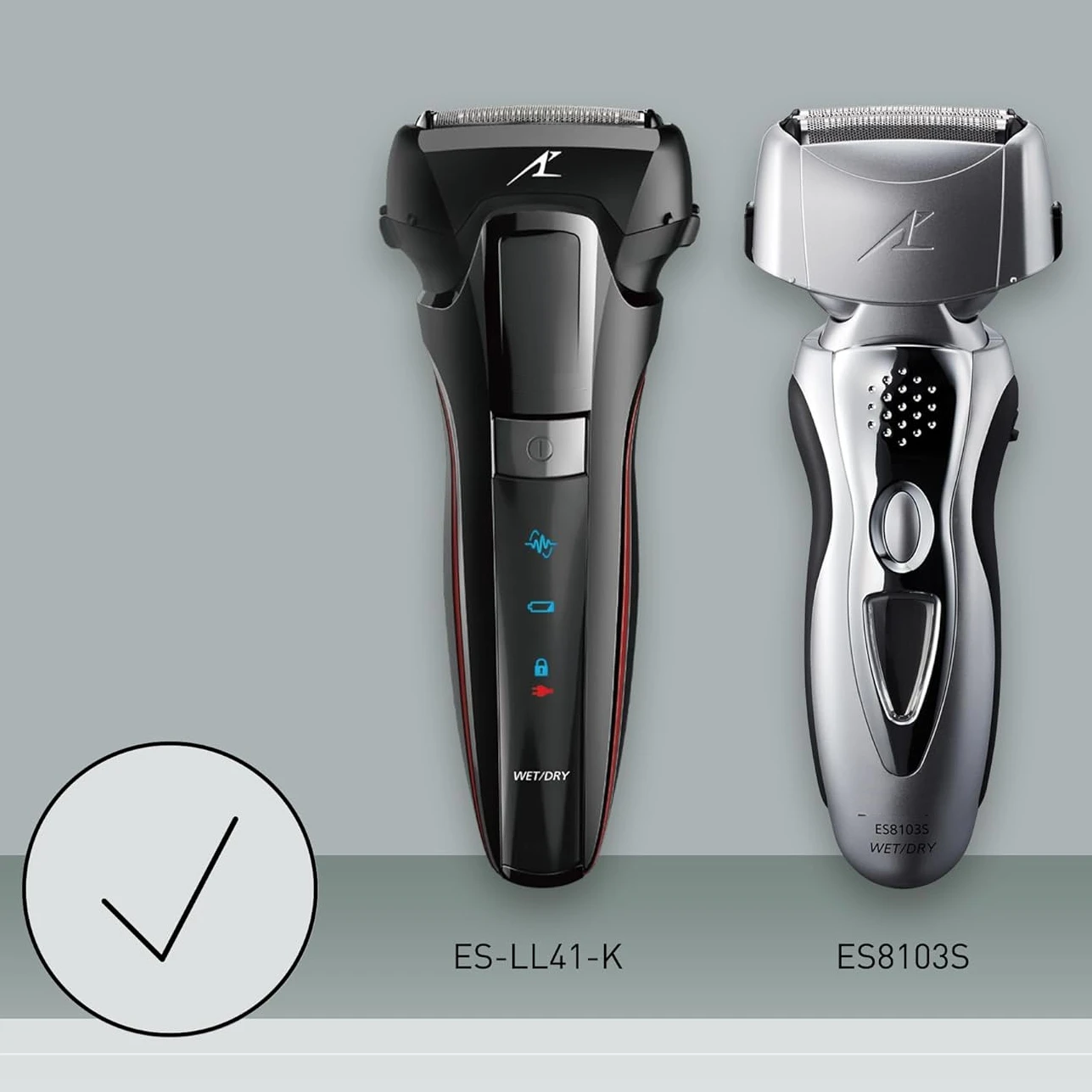 Electric Razor Replacement Head Blade WES9087PC Compatible with Panasonic ARC3 3-Blade Shavers ES-LL41-K, ES8103S