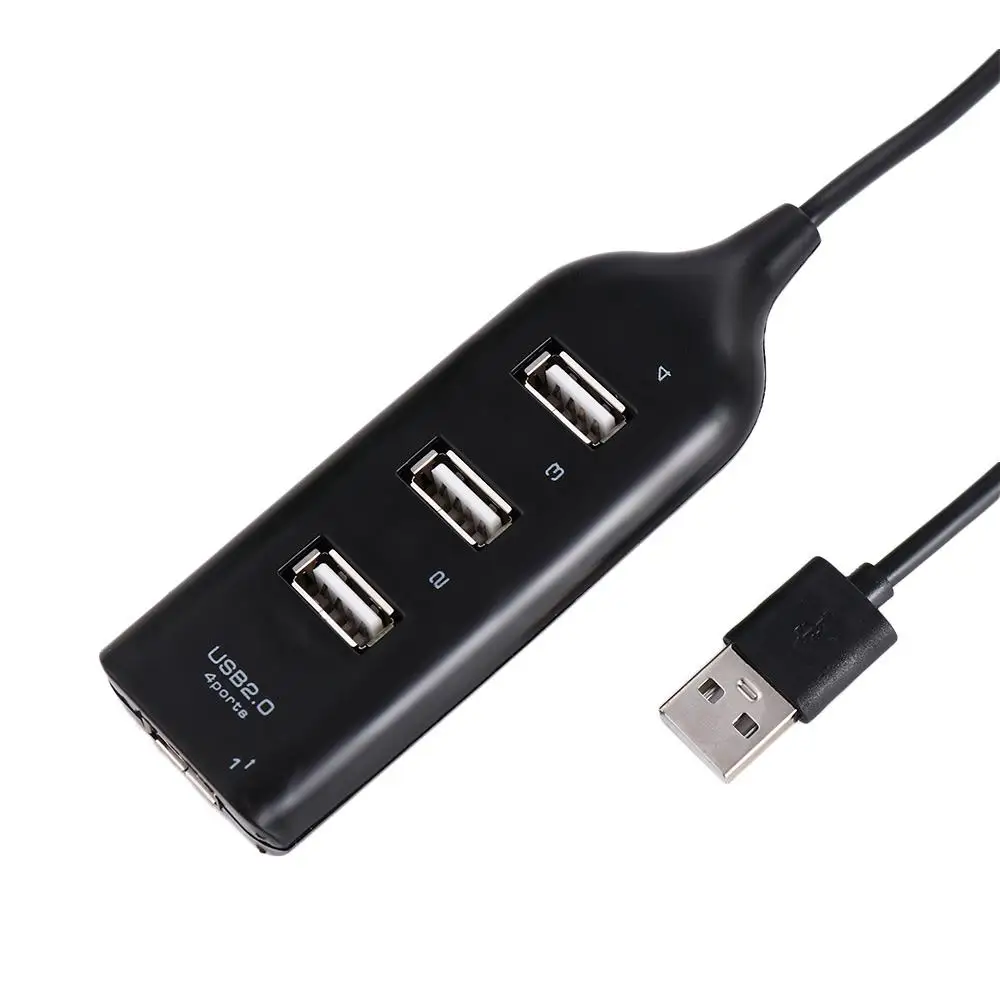 Peripherals Accessories Hub Adapter USB Splitter Notebook Receiver Multiple Expander Power Adapter USB Hub 4 Port USB 2.0 Hub