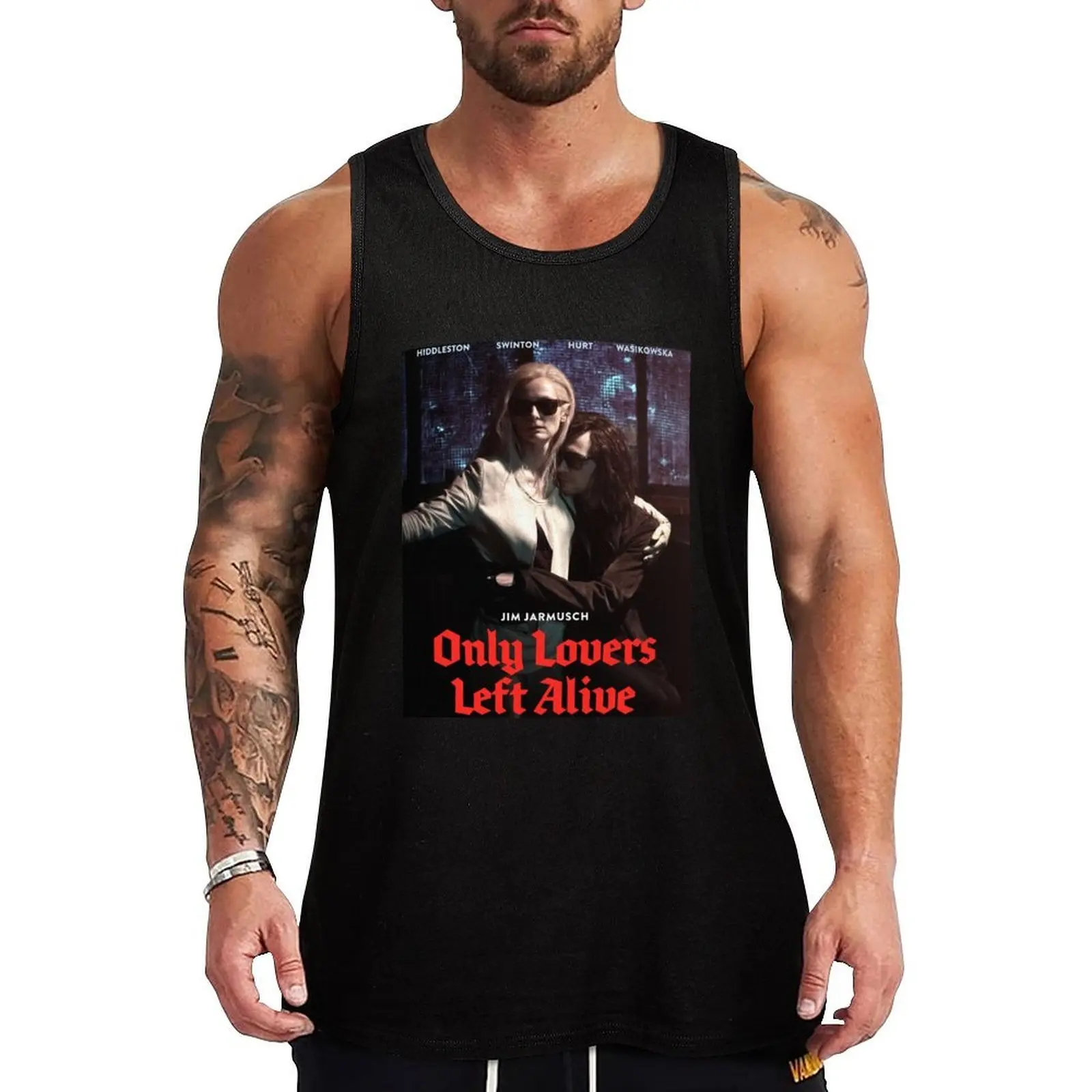 

Only Lovers Left Alive Tank Top Fitness Workout Tank Top Breathable Muscle Fit Shirt