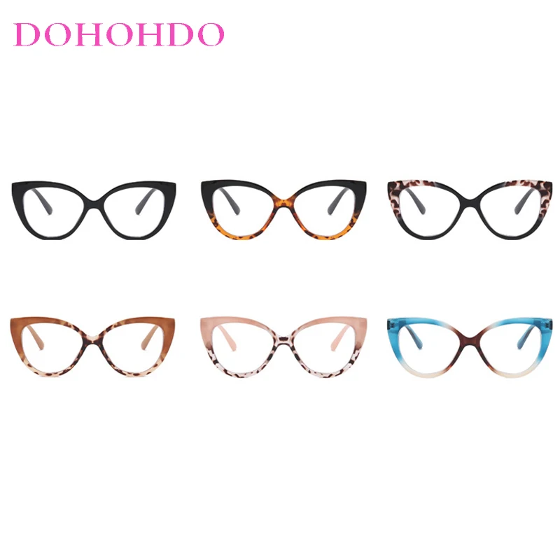 Okulary Vintage Trendy TR90 Kocie Oko Anty-Blue Light Damskie Męskie Nowa Luksusowa Marka Projektant Ochrona Oczu Komputerowe Okulary Lentes