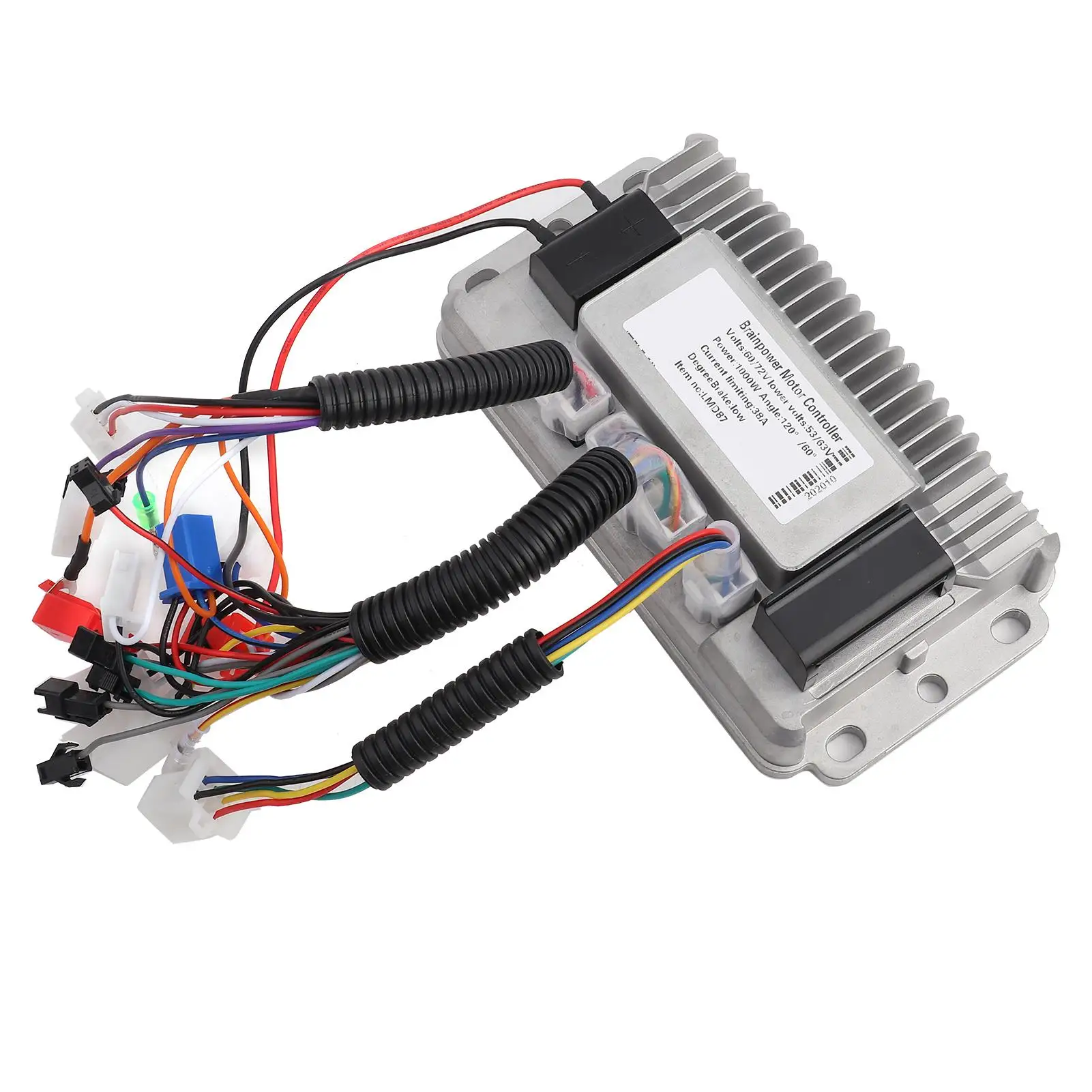 

500/1000W Brushless Controller for Electric Bike/Scooter - 36V/48V/60V/72V 3 Modes Sine Wave Control