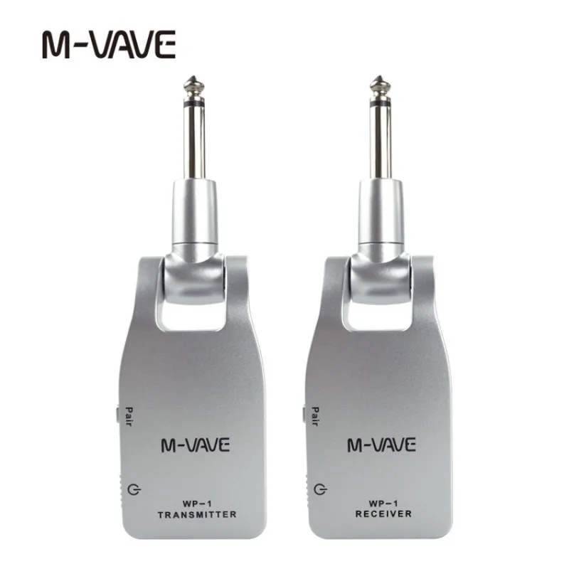 

M-VAVE WP-1 2.4G Wireless Guitar System Transmitter & Receiver Rechargeable 30M Transmission Range for Electric Bass Guitar