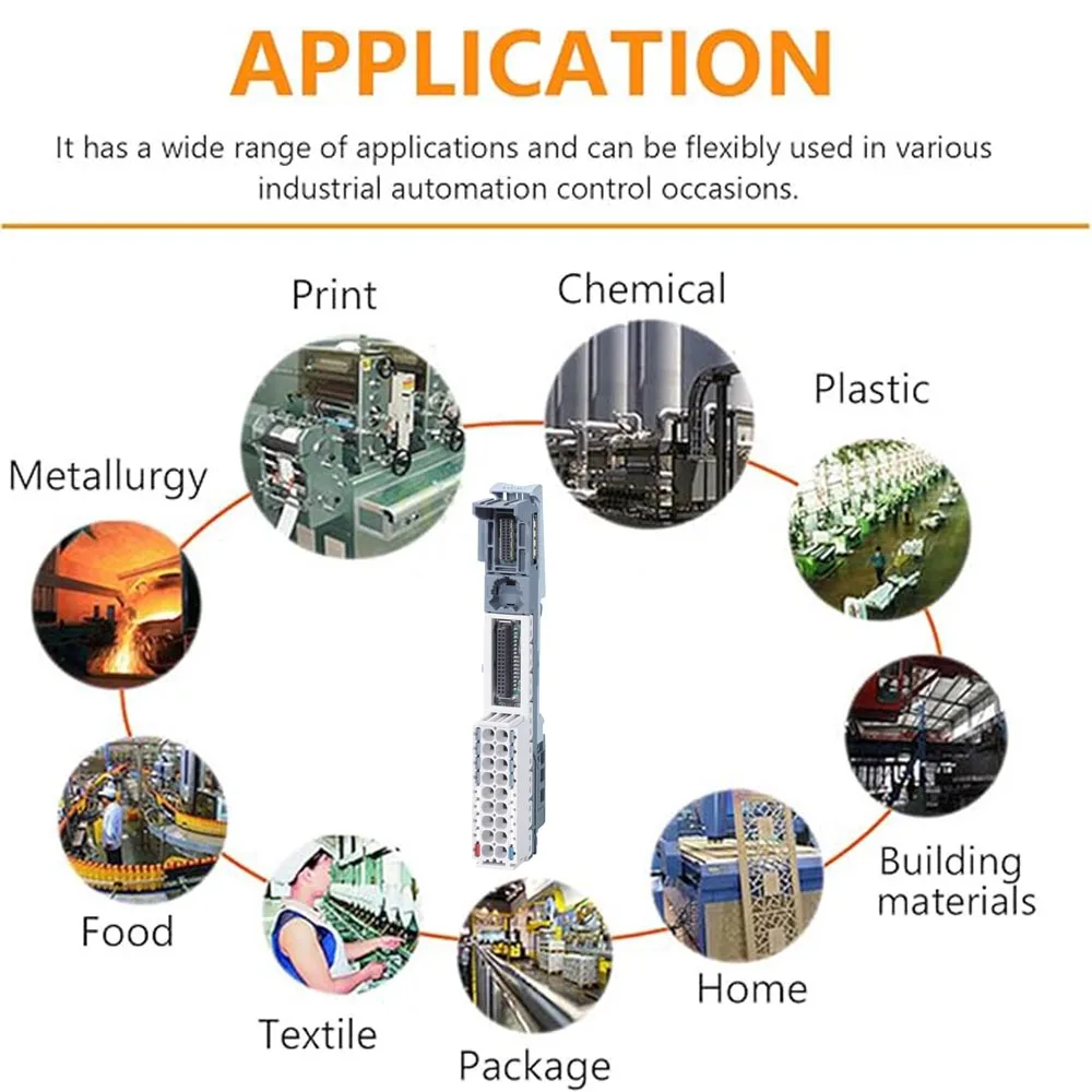 وحدة وحدة قاعدة PLC صناعية 6ES7193-6BP00-0DA0 مع 16 محطة دفع، تصميم مدمج لمجموعة تحميل جديدة لنظام التشغيل الآلي