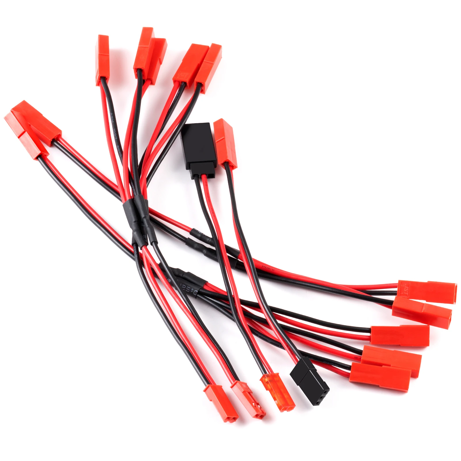 YEAHRUN 6 pezzi connettore maschio e femmina set di cavi JST per auto giocattolo RC parti di aggiornamento fai da te