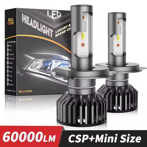 Car Headlight Bulbs CSP 60000LM 160W H4 LED H7 Canbus H1 H8 H11 9005 9006 HB3 HB4 6000K White Auto Headlamp Led Lights For Car