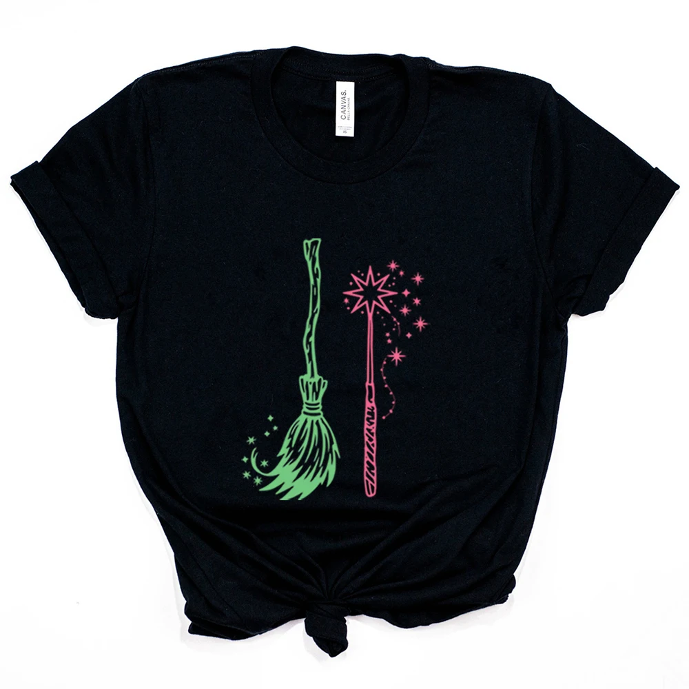 Elements Wicked T-shirt Changed for Good Shirt Pink and Green Tshirt Wicked A New Musical Shirt Design Unisex Vintage Clothes