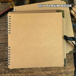 Mr. Paper 1Style 30Sheets/book Photo Album DIY Bow Ribbon Coil Scrapbook for Decorative Handbook Notebook