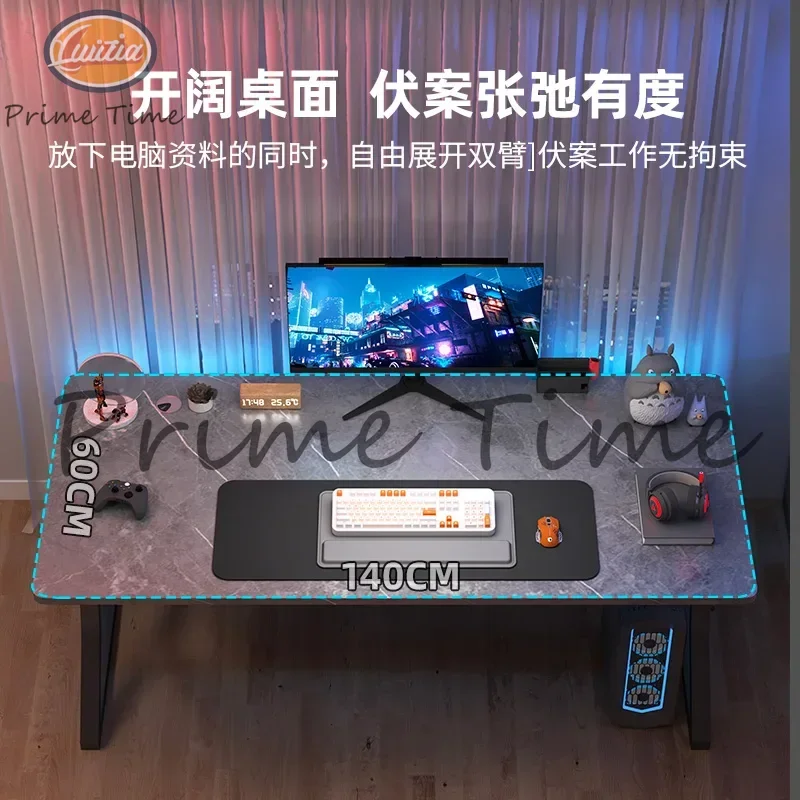 Computer Desk Desktop Simple E-Sports Table and Chair Home Desk Student Desk Bedroom Table Workbench