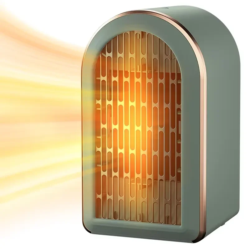 Winter Fast Heating 1200W Mini Portable Space Heaters Flame Retardant Material Safe Space Heaters Electric Mini Heater