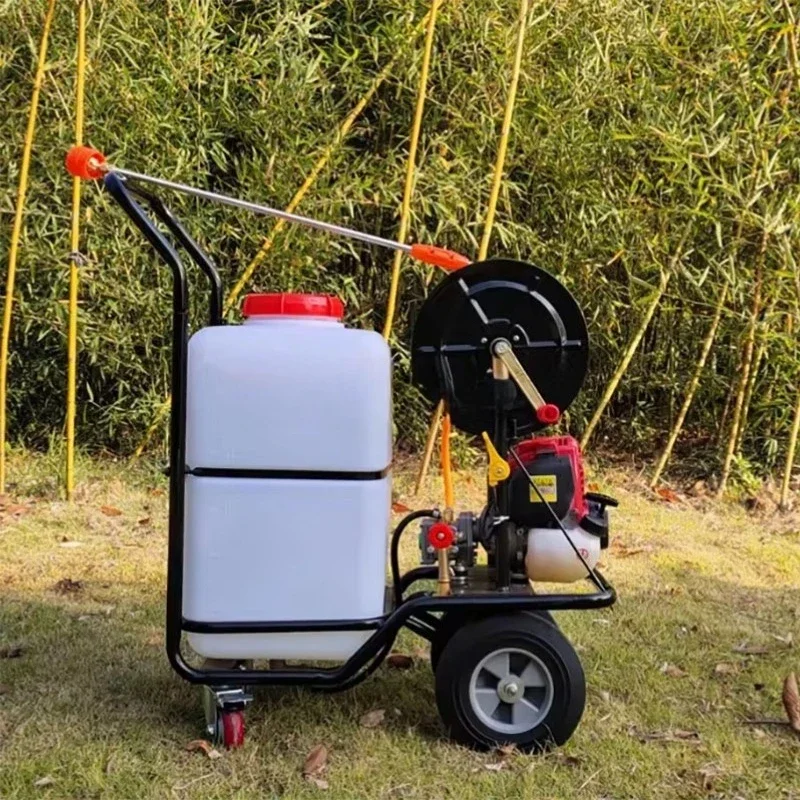 

Agricultural sprayer Four-wheel high-pressure trolley Power sprayer