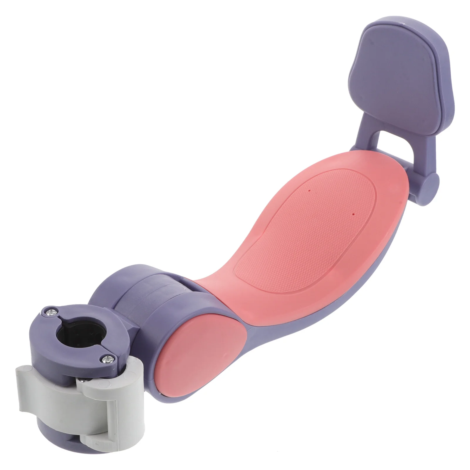 Sedile per scooter per bambini regolabile Attacco per sella in plastica pieghevole Cuscino di ricambio per monopattino addensato per la guida del bambino
