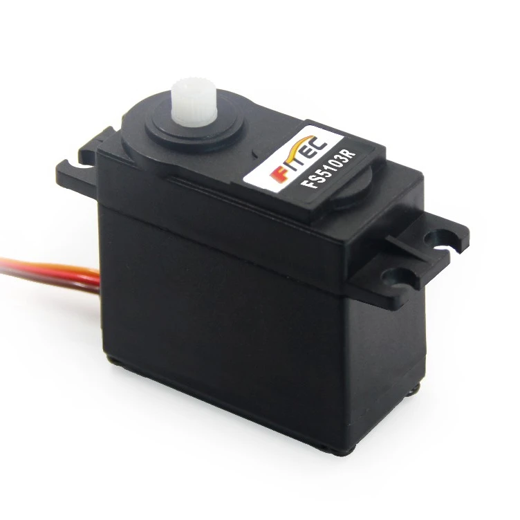 360 Degree Continues Rotation 3kg Torque RC Servo  Low Weight FS5103R for 450 RC Helicopter Analog Drone Education Kits Plane