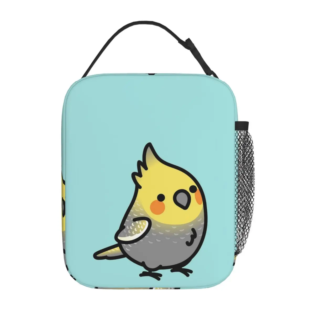 Chubby Pearl Cockatiel Insulated Lunch Bag for Women Children Leakproof Food Boxes Thermal Lunch Box Tote