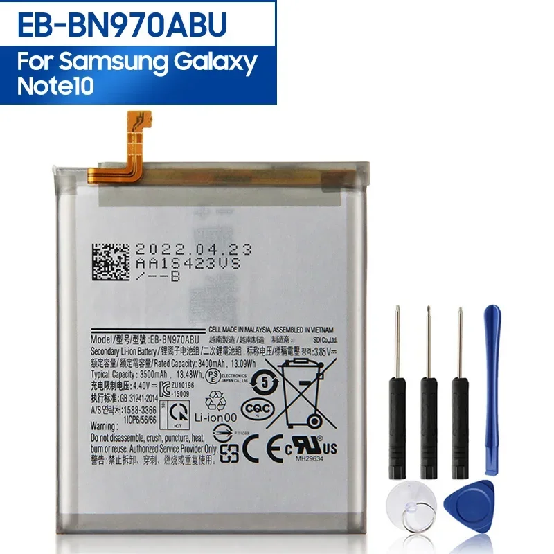 Replacement Phone Battery EB-BN970ABU For Samsung Galaxy Note 10 Note X Note10 Battery 3500mAh