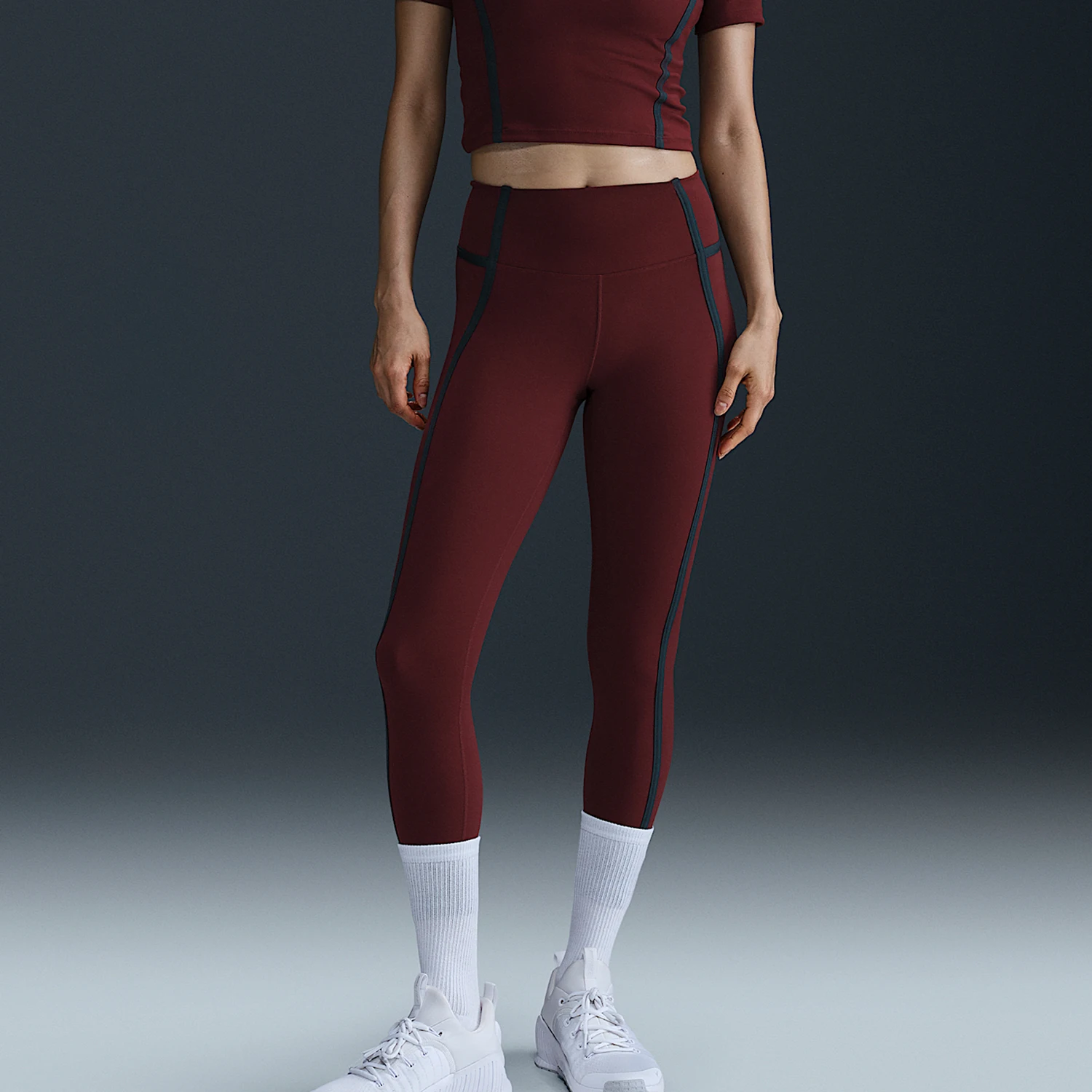 Nike Originals Autumn/Winter New Style Women's Training High-Waist Slim Fit Capris HJ1138-619