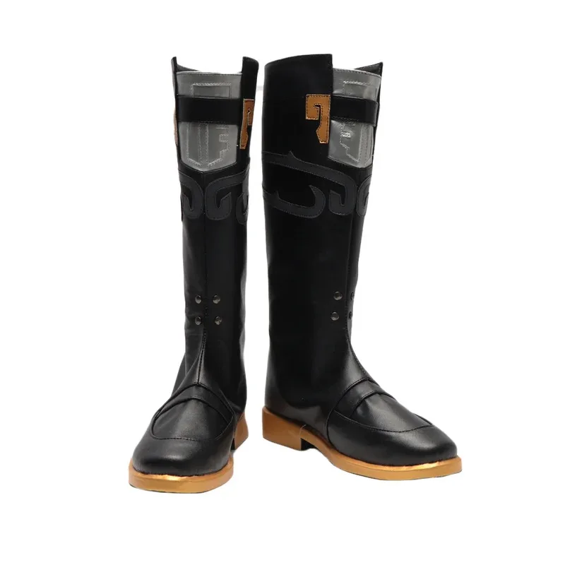 

Обувь для косплея Honkai: Star Rail Jing Yuan, ботинки, аксессуары для Хэллоуина, индивидуальный заказ