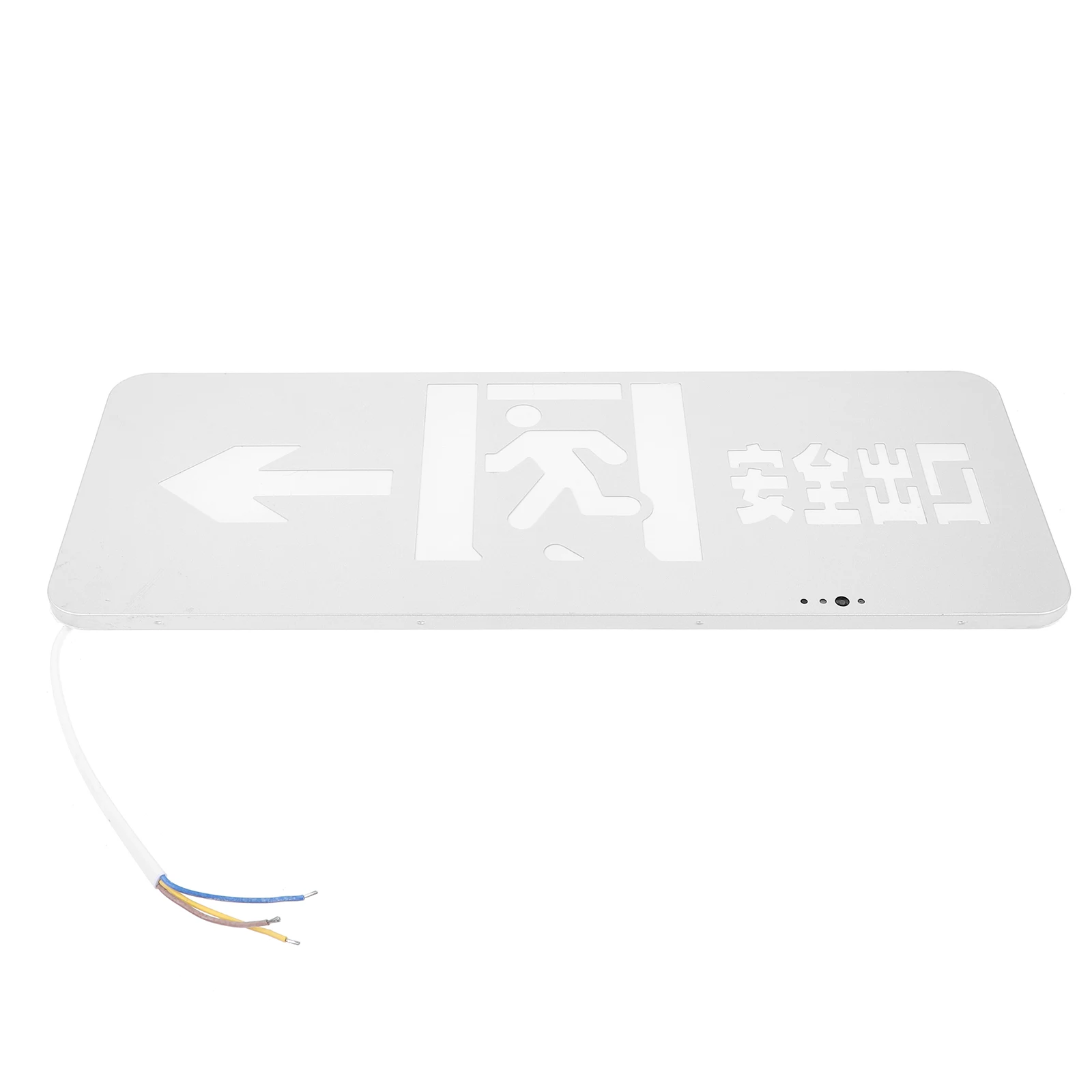 

Stainless Steel Safety Exit Indicator Emergency Light Led Fire Evacuation Sign Hanging Design For Business Public