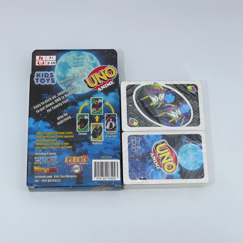 Juego de cartas de One Piece para niños, juego de mesa de Anime, Naruto, Dragon Ball, entretenimiento familiar divertido, póker, juguetes, regalos