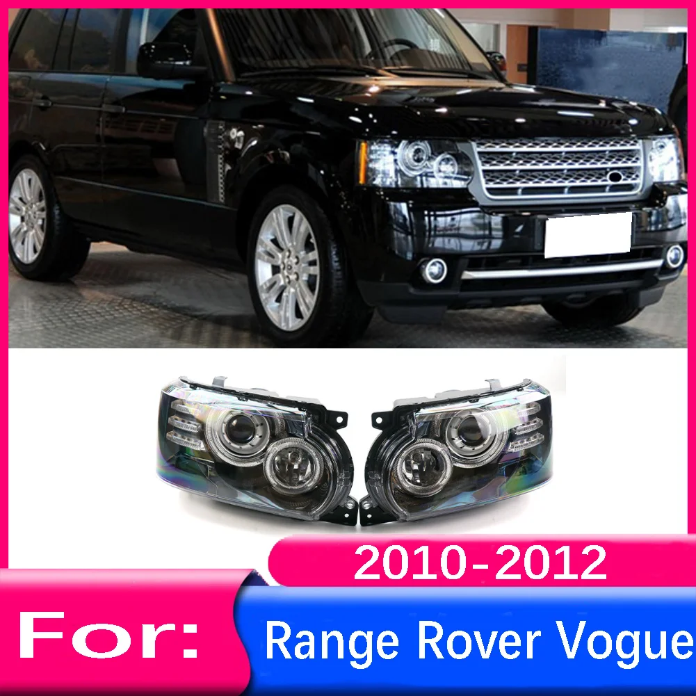 

Car Light Assembly LED Headlight Front Headlamp For Land Rover Range Rover Vogue 2010 2011 2012 L320 LR010825 LR010819