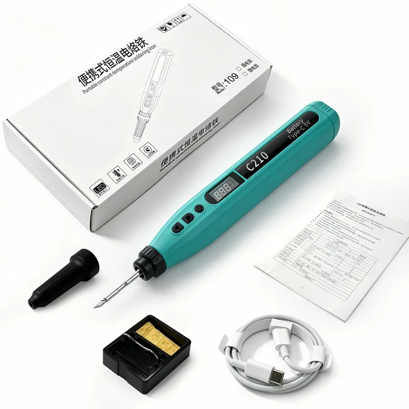 Effective USB Charging Electric Soldering Iron Portable Wireless Long Battery Life Home Appliance Repair DIY Welding Set
