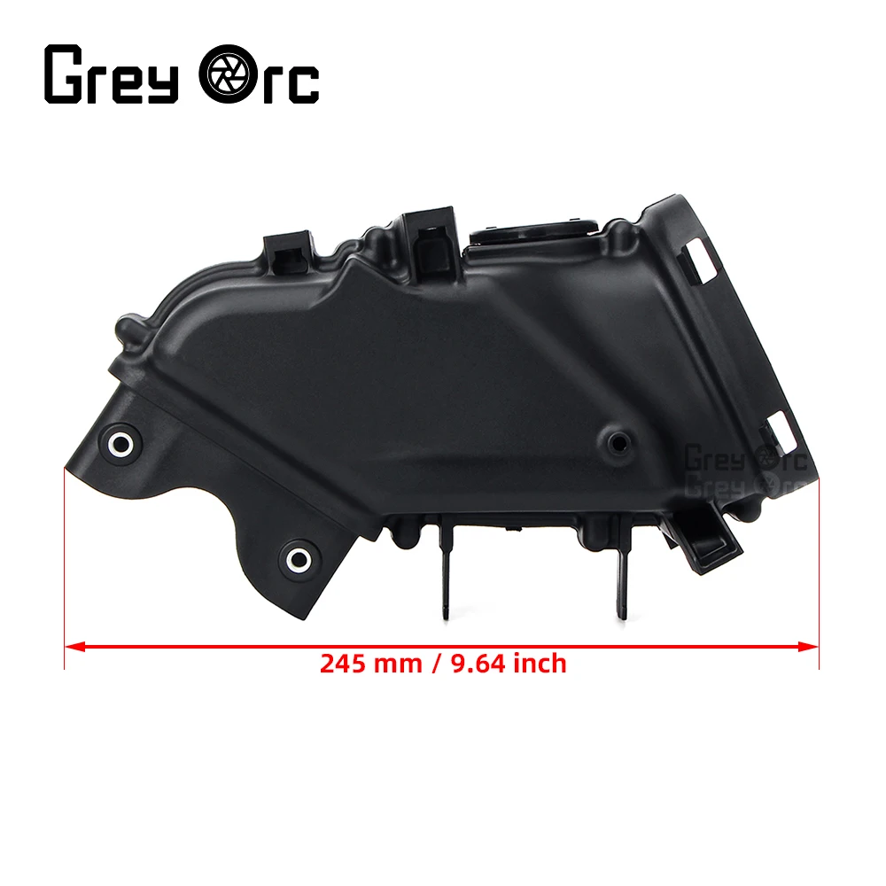 Motorcycle Ram Air Intake Tube Duct Cover For Kawasaki ZX10R ZX 10R 2021 2022 2023 Fairing Plastic Intake Pipe Ventilation Pipe