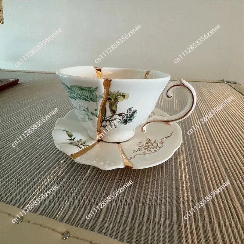 Special beautiful coffee cup ceramic high-end sense exquisite beautiful birthday holiday gift Christmas