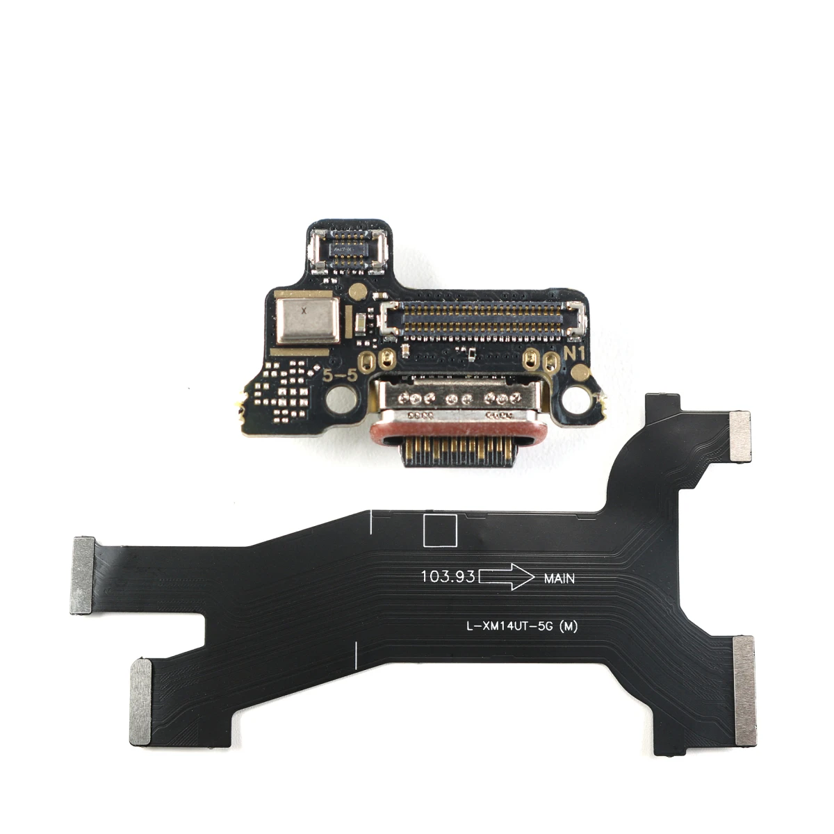 Płytka Ładowania USB Xiaomi 14 Ultra 14Ultra Złącze Płyty Głównej Wtyk Port Ładowarki Dock Płyta Główna Taśma Flex Mikrofon 90W — zdjęcie produktu 7