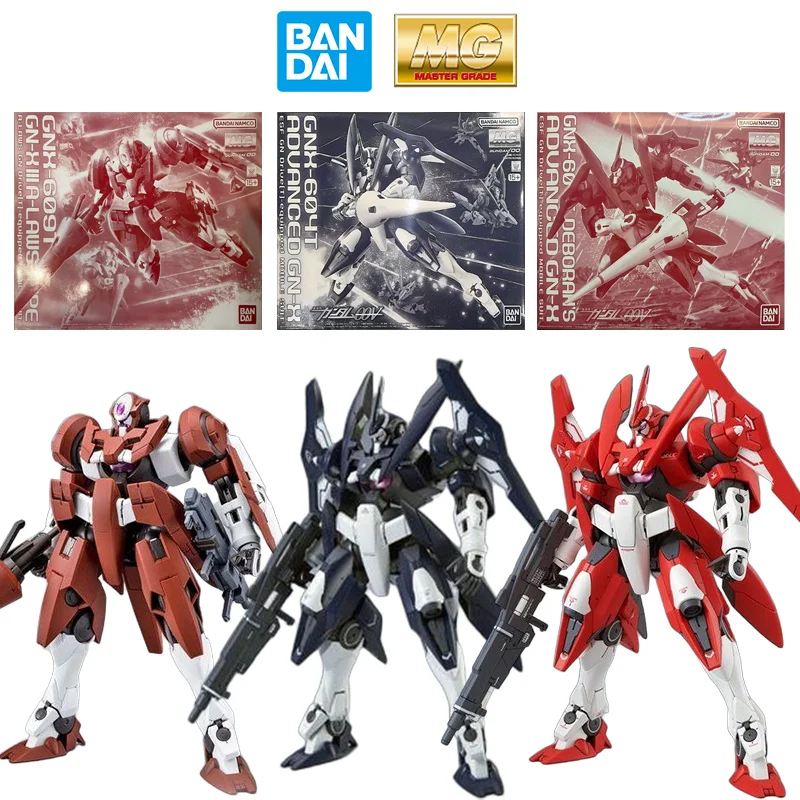 Bandai PB MG 1/100 Deborah's Advanced GN-X GN-X III A-Laws Type 20Cm Gundam 00 Original Action Figure Model Toy Gift Collection