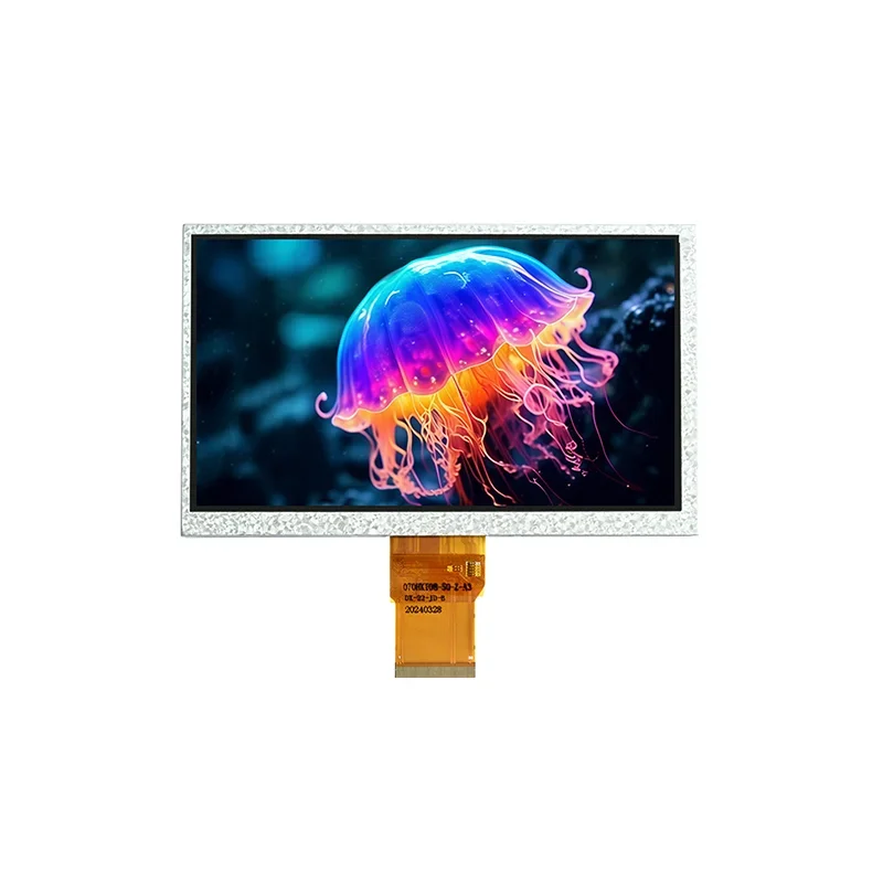 7 인치 IPS LCD 화면 7.0 인치 LCD 디스플레이 RGB 인터페이스 1024x600 해상도 용량 성 터치 스크린 50Pin