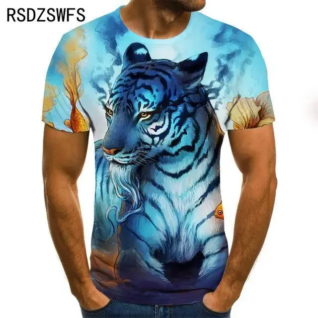 New Vertigo 3D Printed Men's T-shirt Casual Hip-hop New In Short-sleeve Cool Optical Illusion Graphic T-shirt Men's Funny Tops