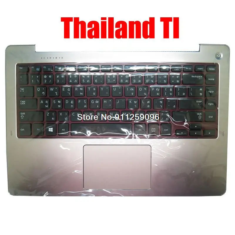 Laptop PalmRest&Keyboard For Samsung NP540U4E NP530U4E 540U4E 530U4E With Hungary HU HG Thailand TI Upper Case With Touchpad New