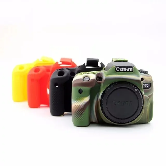 

For Canon SLR camera EOS 77D SLR camera bag 77D silicone cover protective cover