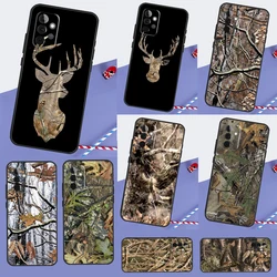 Hunting Camouflage Pattern Case For Samsung Galaxy A34 A54 A14 A52 A12 A22 A32 A42 A72 A13 A33 A53 A73 A51 A71 Cover