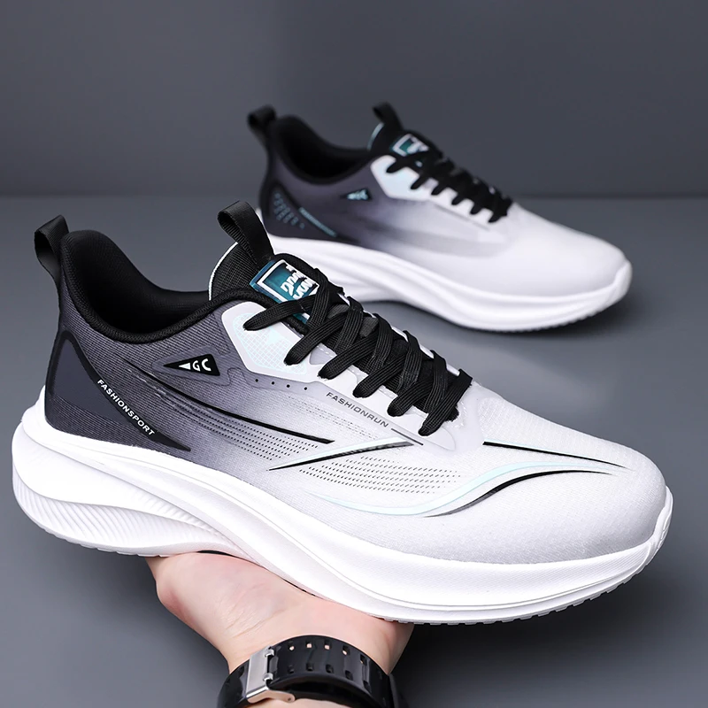 Summer Popular Unisex Fashion Versatile Non-Slip Wear-Resistant High-Elastic Breathable Sweat-Wicking Casual Running Sports Shoe